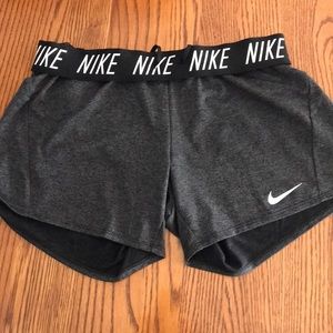 Nike band logo running shorts